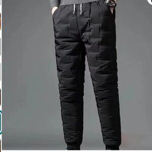 **NWT Mens (Unisex) Warm Winter Joggers Shearling Lined